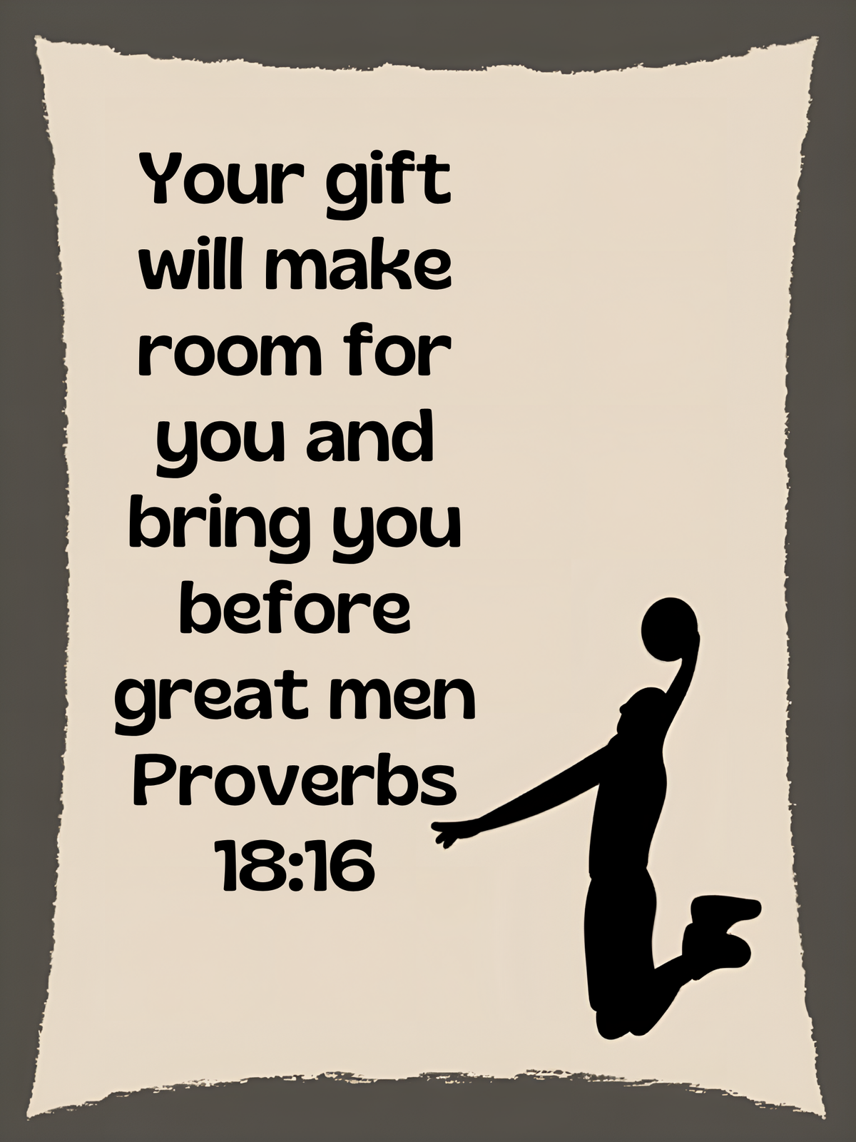 Your Gift Wall Plaque - Basketball