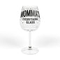 Momma’s Everything stem wine glass