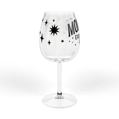 Momma’s Everything stem wine glass