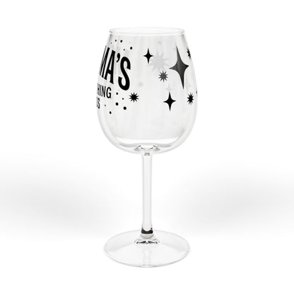 Momma’s Everything stem wine glass