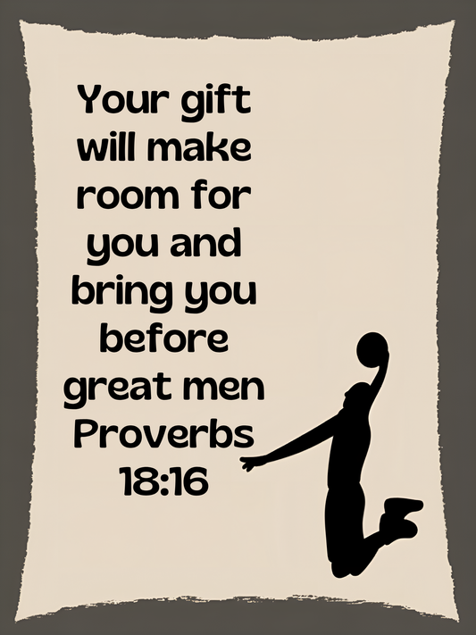 Your Gift Wall Plaque - Basketball
